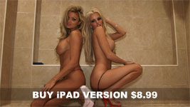 Gemma Hiles and Emma Spellar Bikinis iPad Video